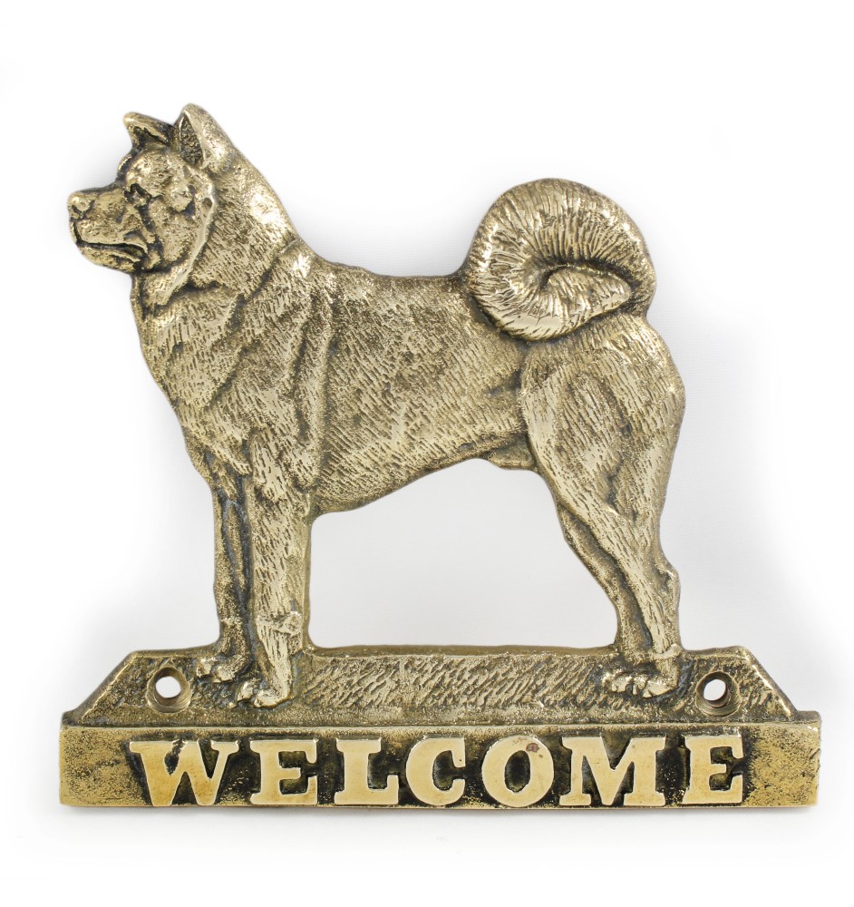 Akita welcome plakietka Art-Dog